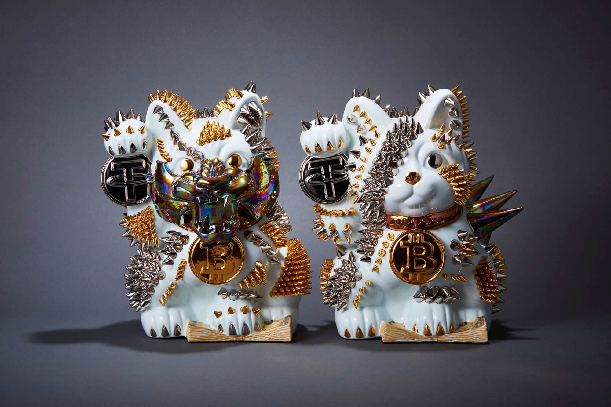mareichiko88さん専用　古賀崇洋 作品　NEO MANEKINEKO 陶芸家・古賀崇洋が「暗号資産」をモチーフとした新作《NEO