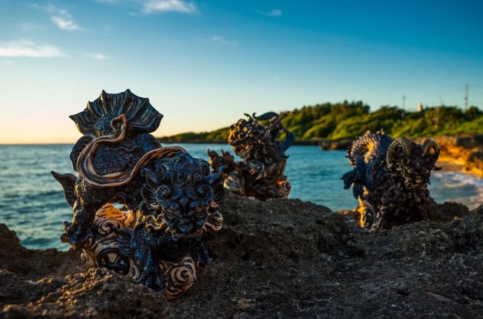 yutoarakaki 新垣優人 シーサー 沖縄